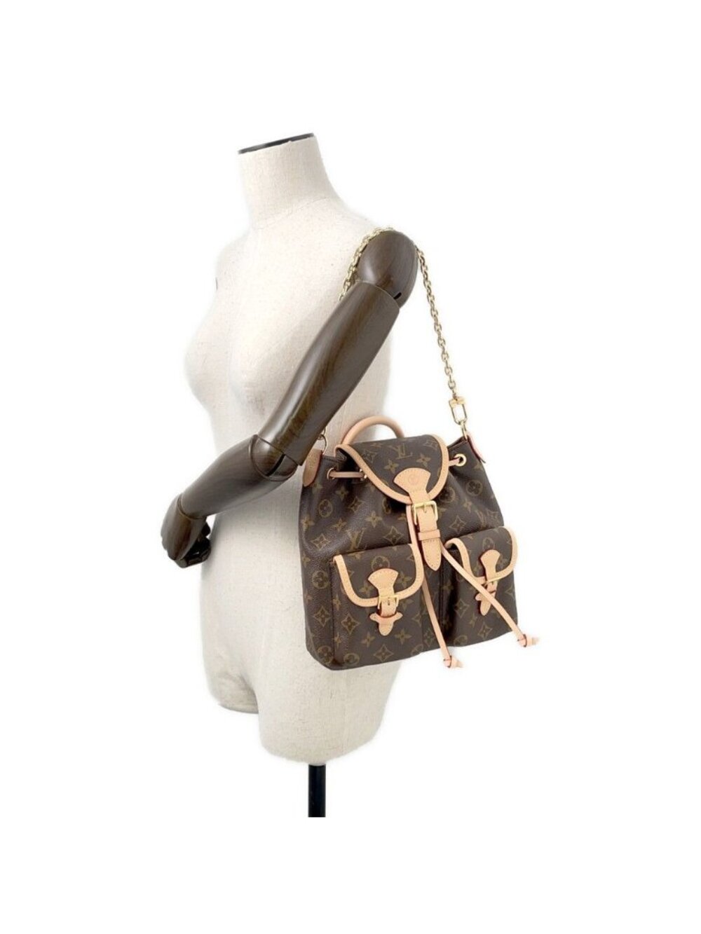 ★SOLD★ Louis Vuitton Backpack Monogram Excursion PM Chain - Picture 5 of 10